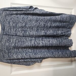 Cozy Blue Knit Skirt